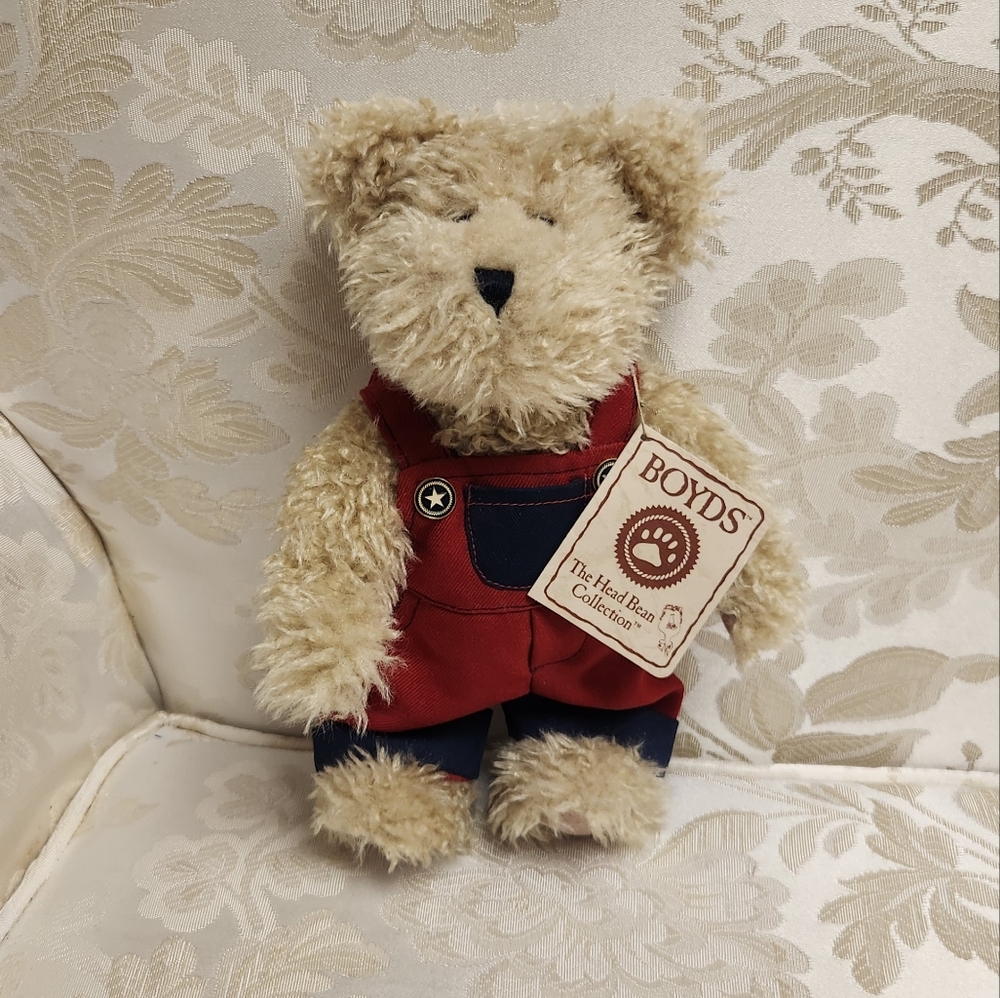 Boyds Bear Brett B. Bearican Plush Patriotic Bear With Tags